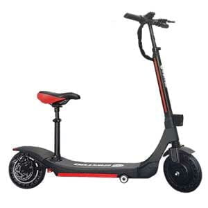 electric scooter with saddle